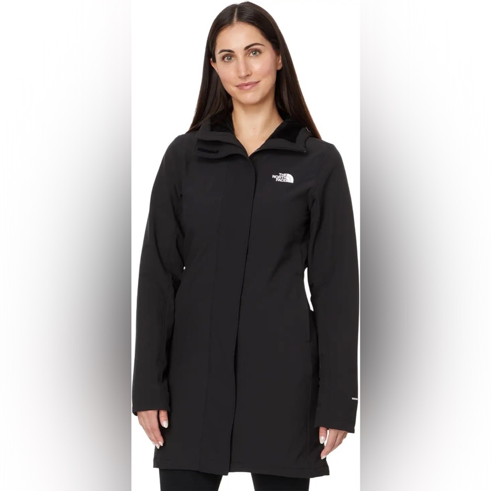 The North Face Women's Black Hooded Ski Coat